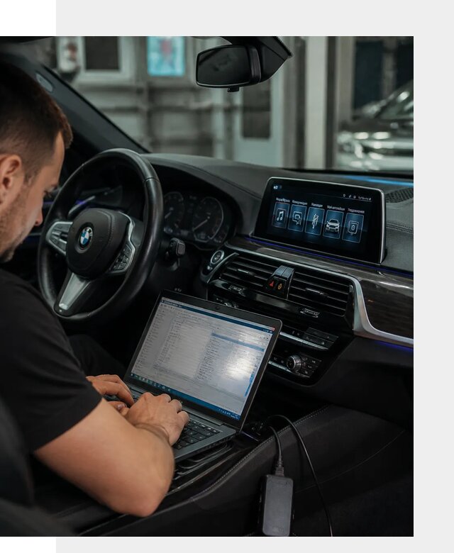 Русификация мультимедиа BMW для авто под ключ в Азове