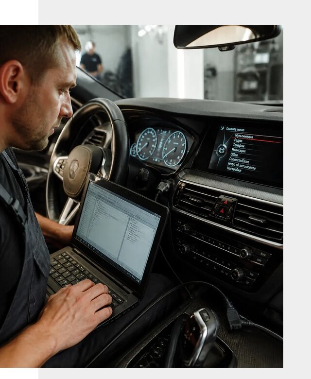 Русификация приборной панели BMW для авто в Азове от компании