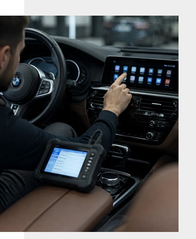 Установка приложений и мультимедиа сервисов BMW в Азове