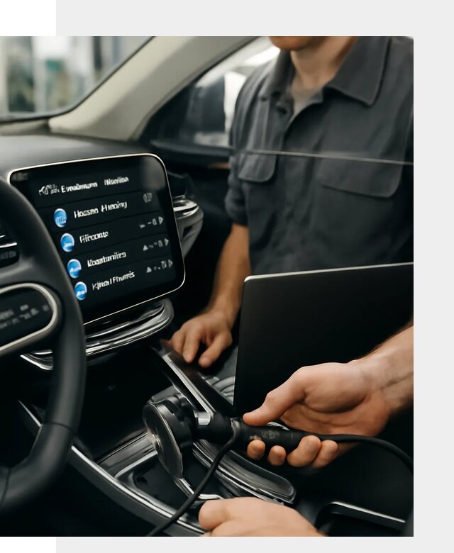 Установка приложений Geely для мультимедиа автомобиля в Азове