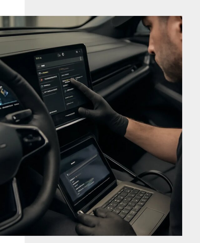 Русификация приборной панели Rising автомобиля в Азове