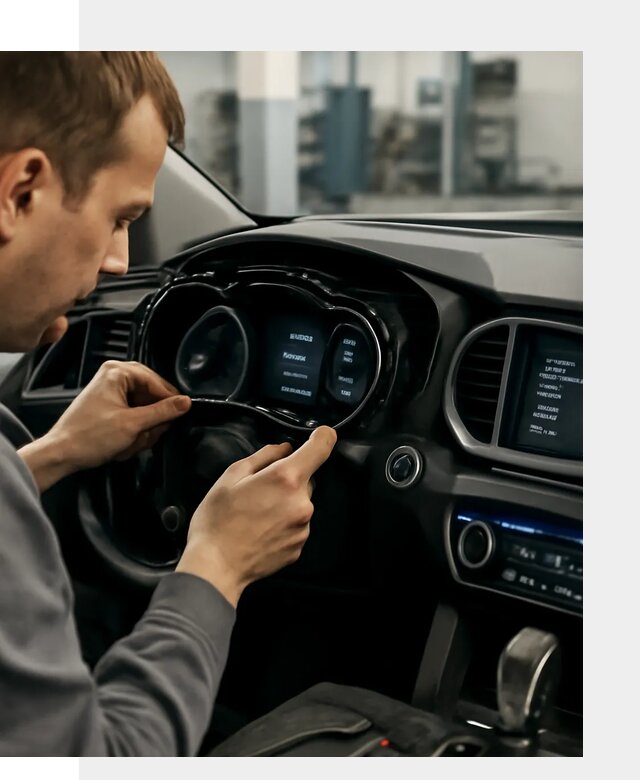 Русификация приборной панели автомобилей Hyundai в Азове