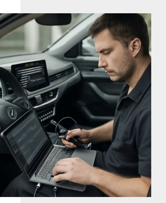 Настройка телематики автомобиля под ключ для авто в Азове