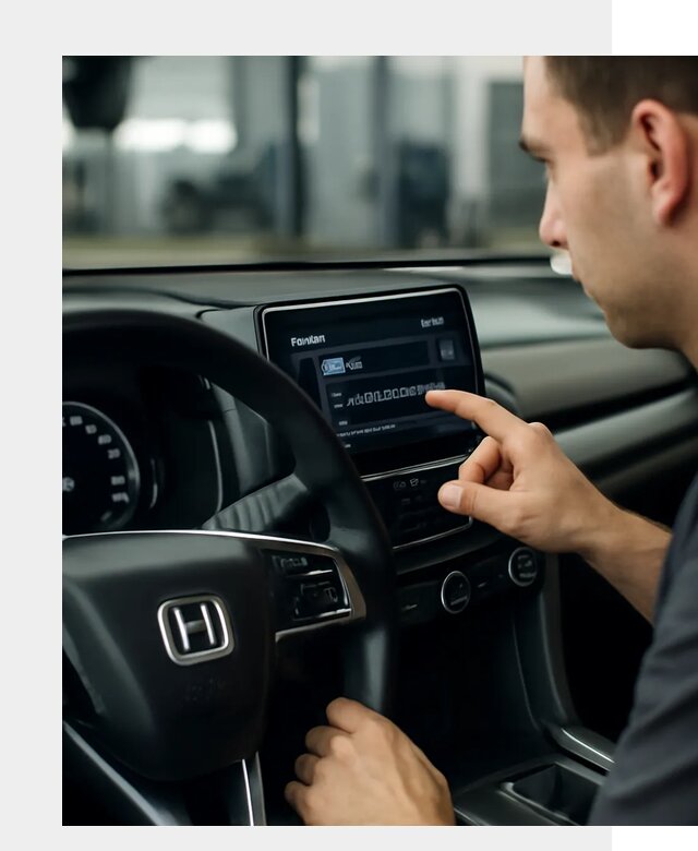 Русификация панели приборов Honda в Азове по цене 5135 ФастМобиль-Азв